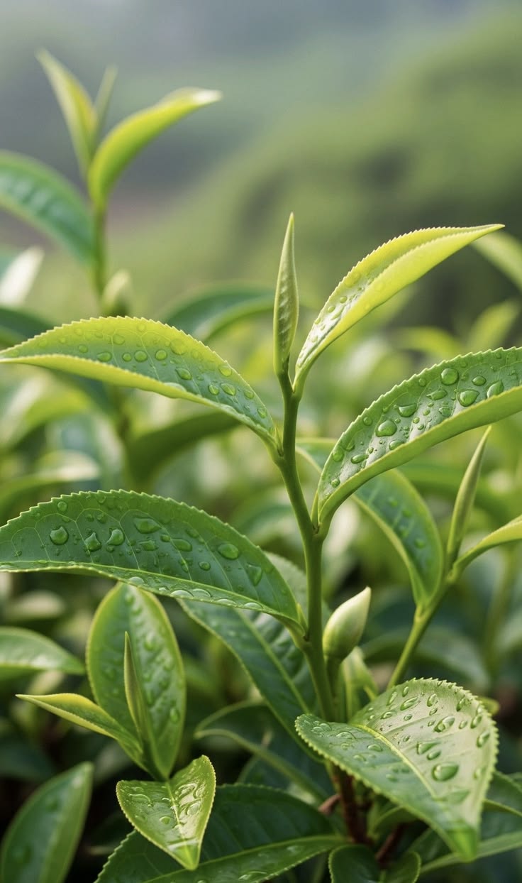 Green Tea Leaves